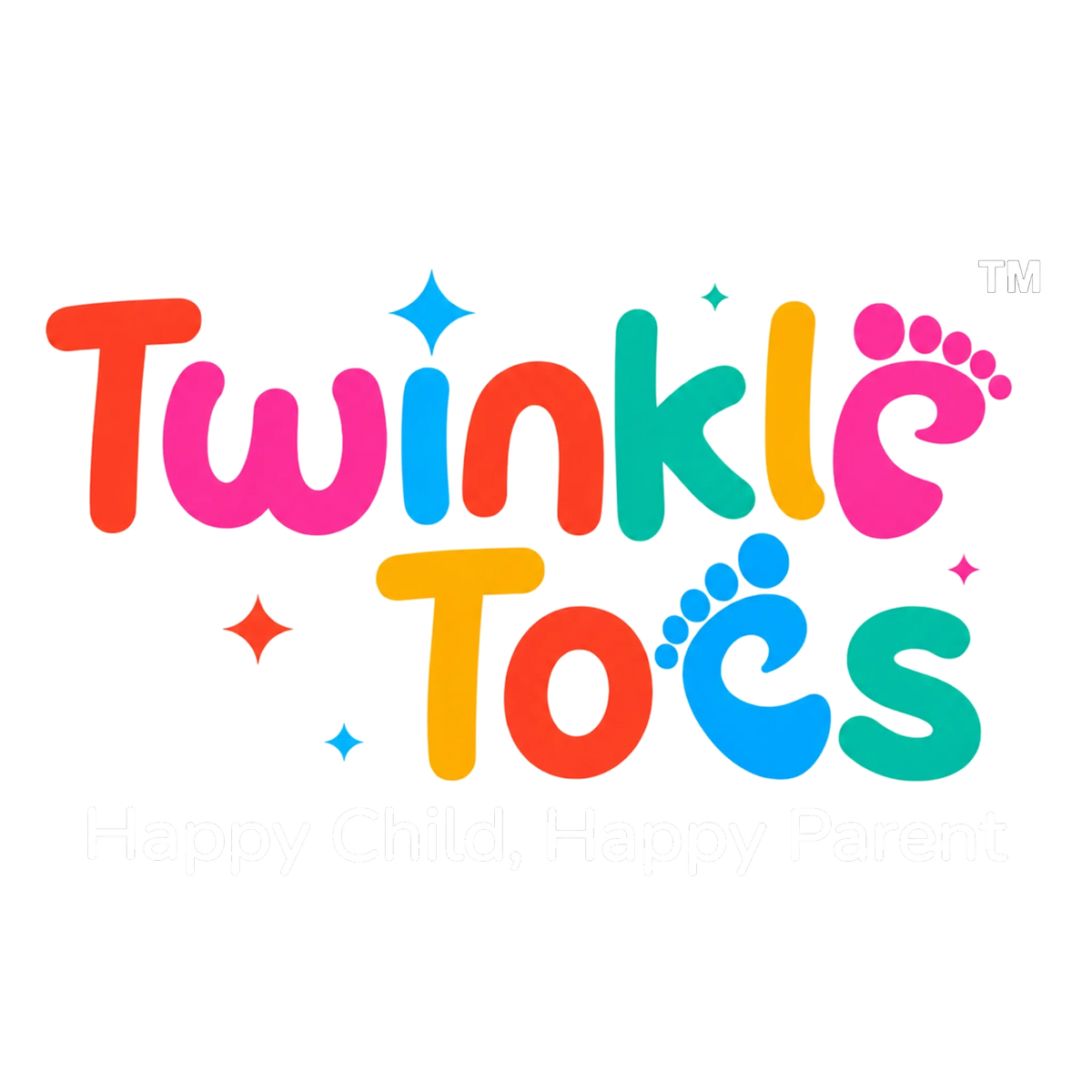 Twinkle Toes Logo in dark mode view 